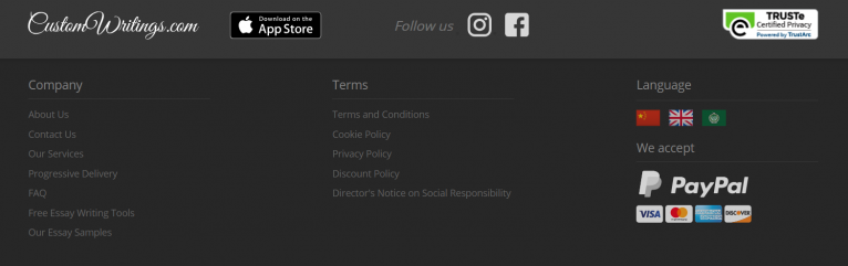 customwritings payment